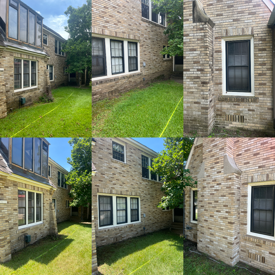 Brick House Exterior Cleaning