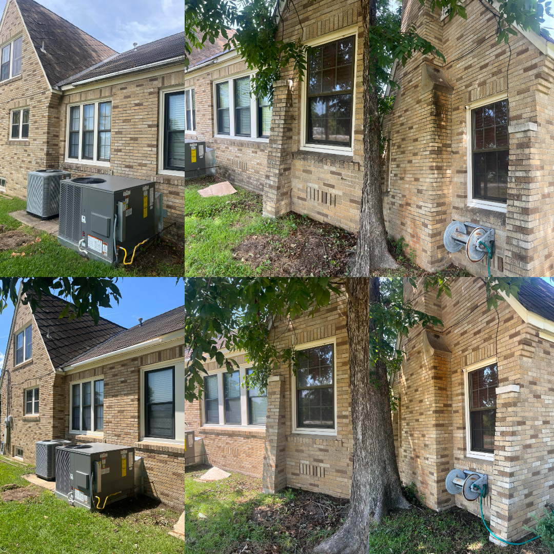 Brick House Exterior Before & After