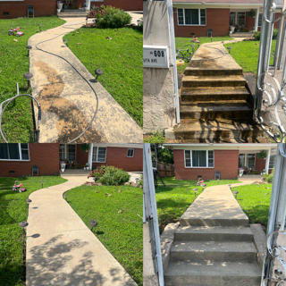Walkway & Steps Before & After