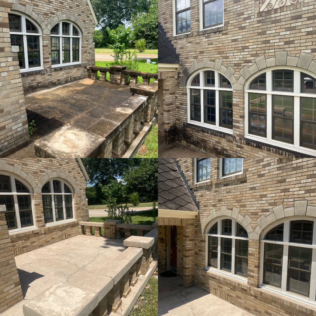 Stone Mansion Before & After