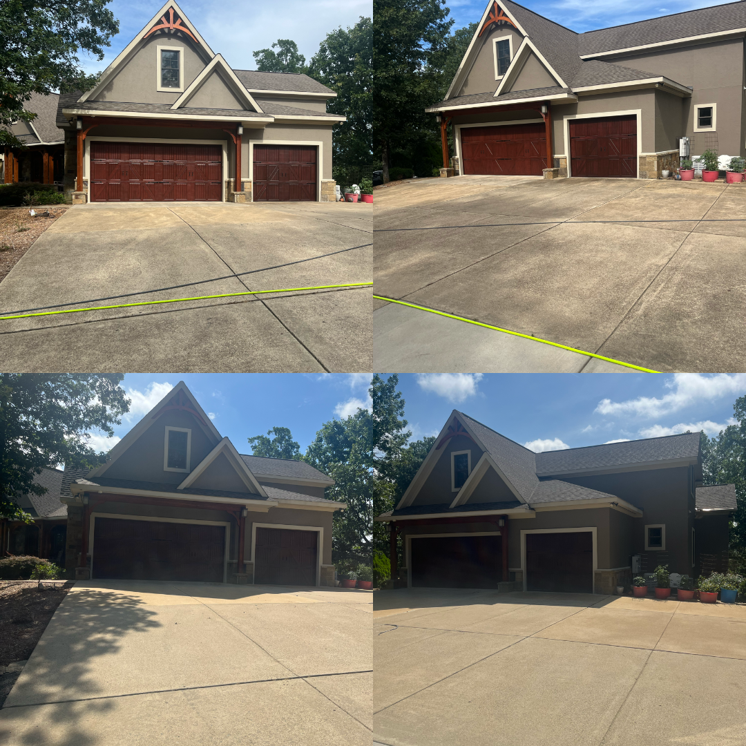 Exterior cleaning result 1